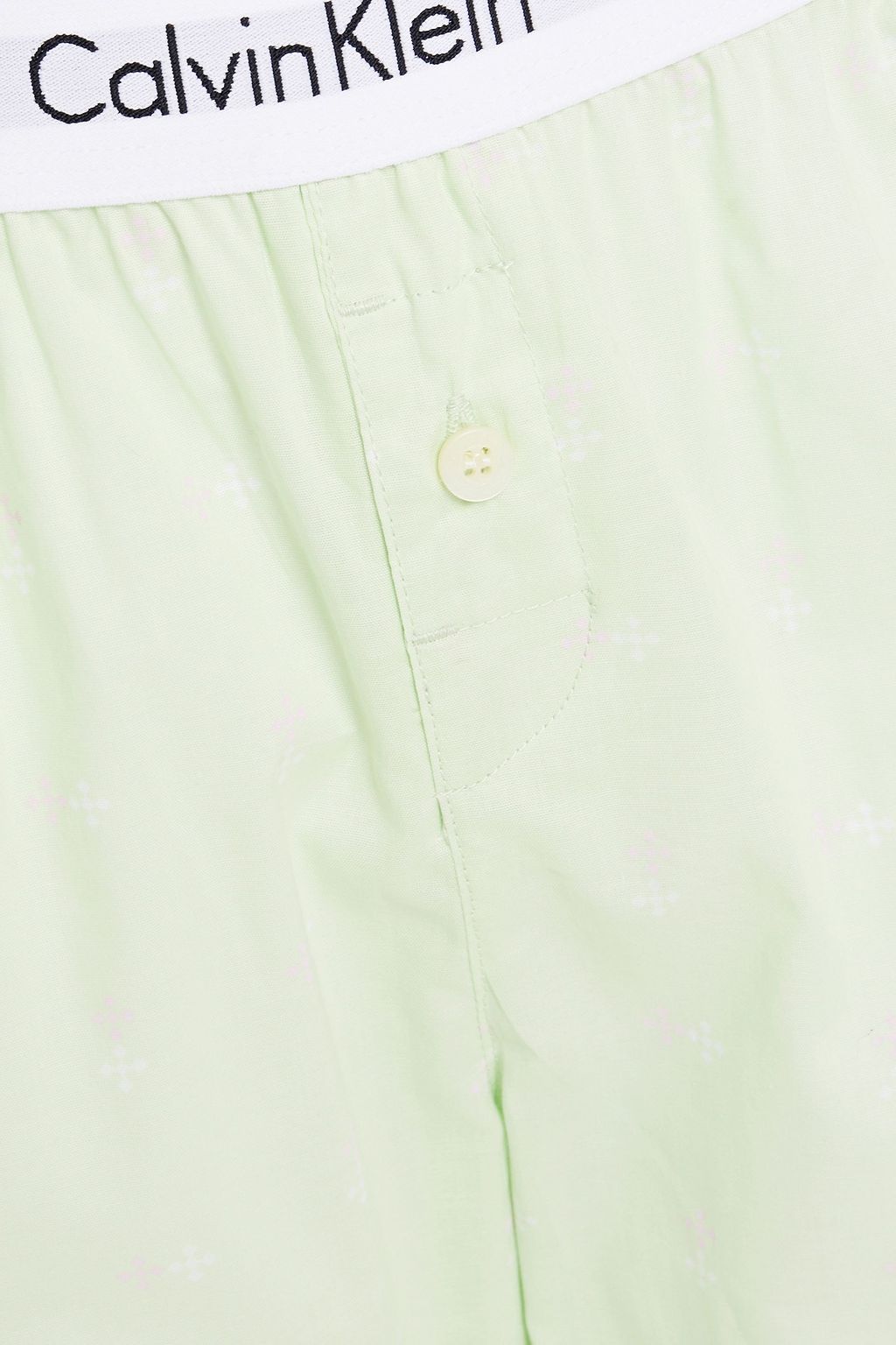 CALVIN KLEIN Printed cotton pajama pants