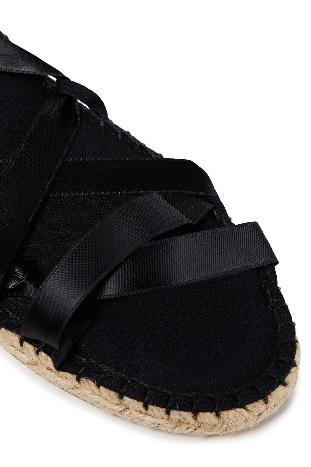 ALIGHIERI Teardrop Necklace embellished satin espadrilles