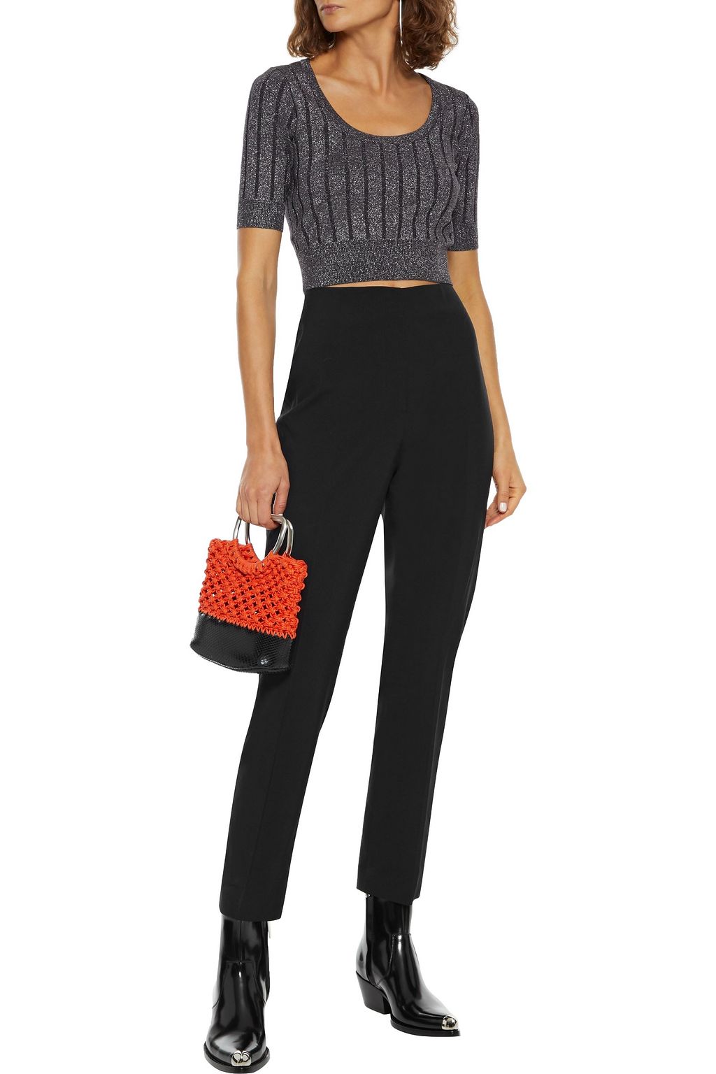 ALEXANDERWANG.T Wool-blend slim-leg pants