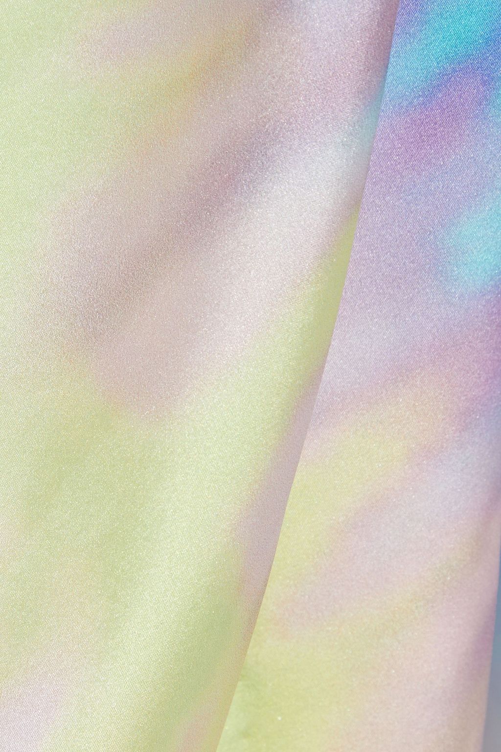RETROFÊTE Marlene tie-dyed silk-blend satin maxi dress