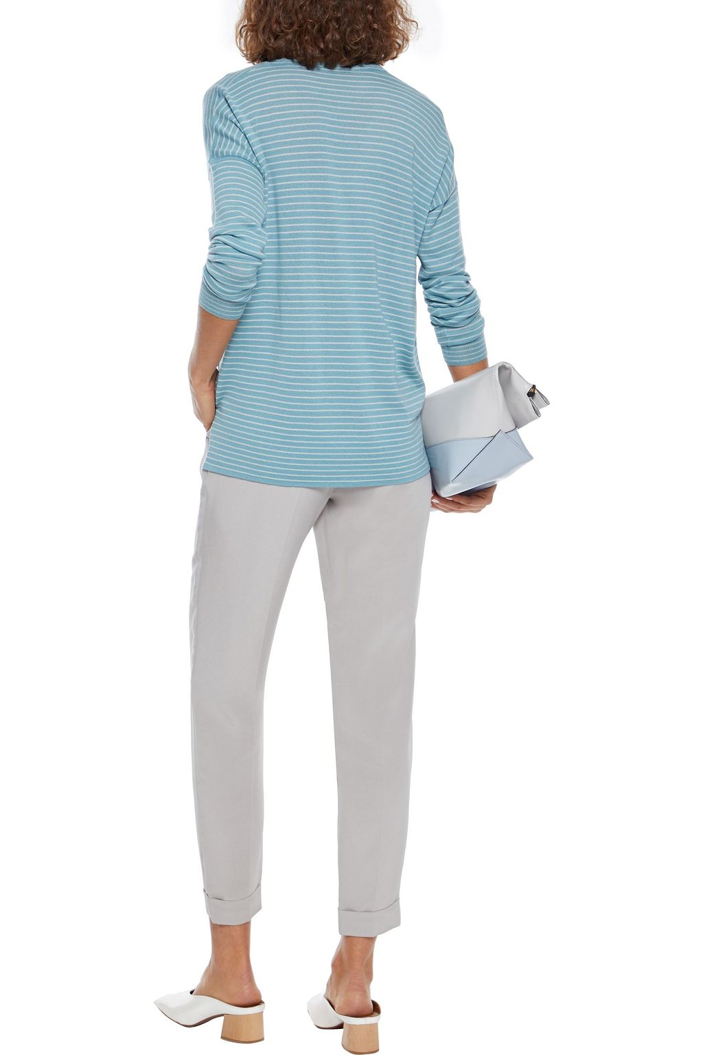 LORO PIANA Striped cashmere sweater