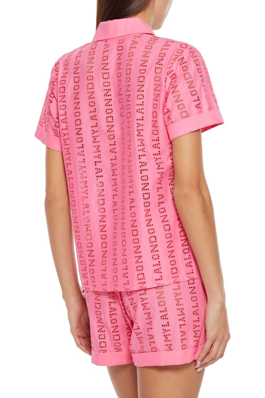 MYLA Brook Street broderie anglaise voile pajama shorts