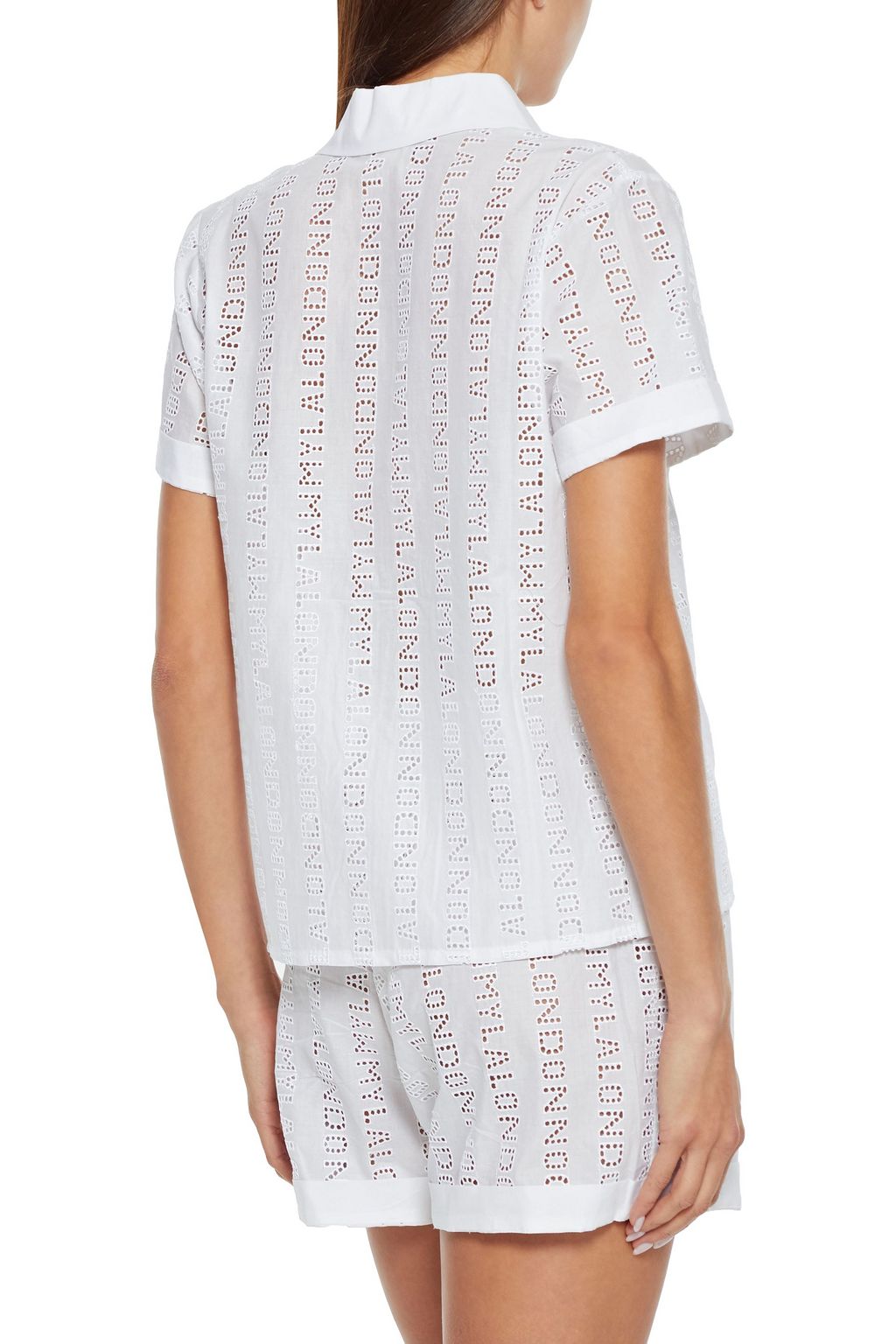 MYLA Brook Street broderie anglaise voile pajama shirt
