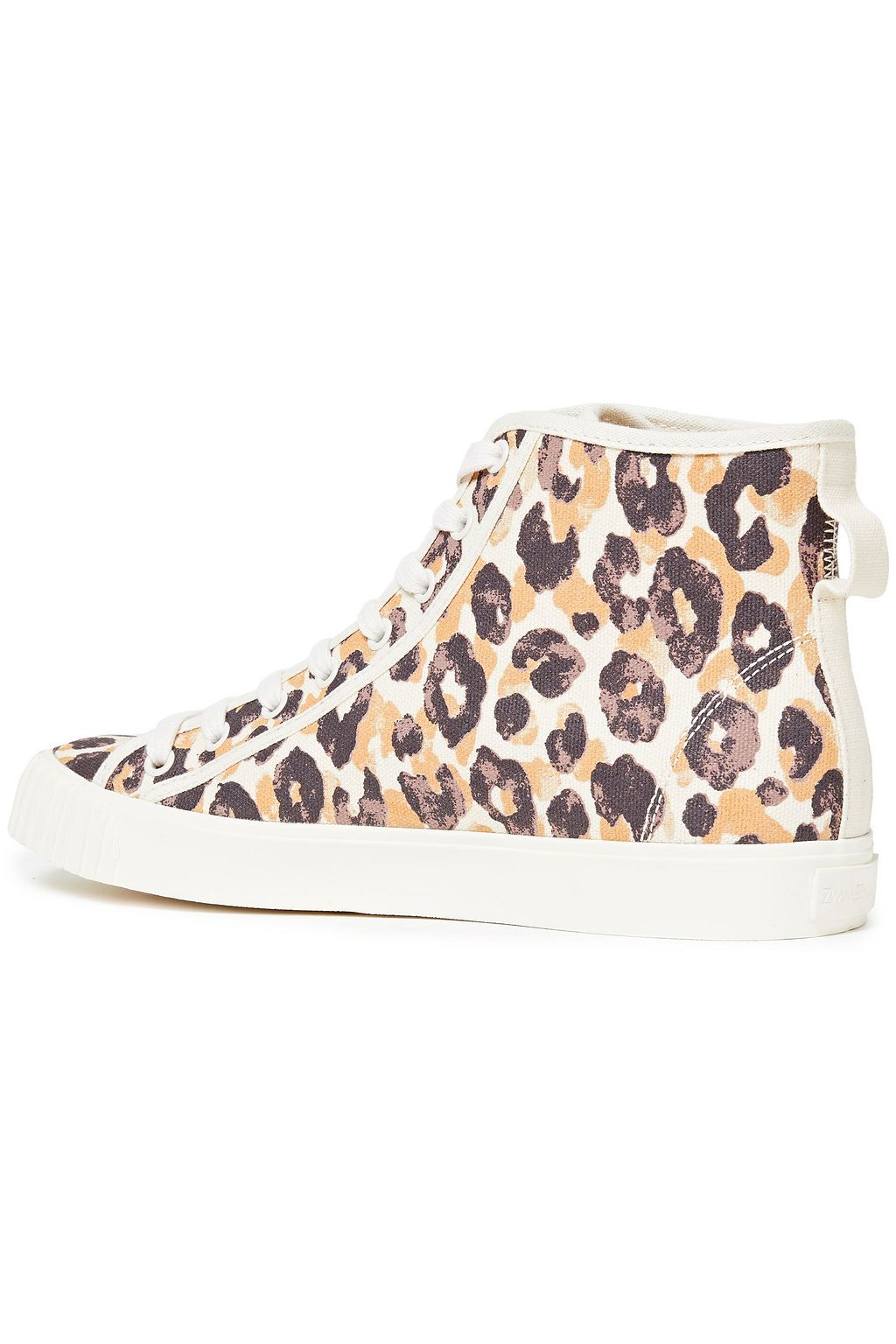 printed canvas sneakers