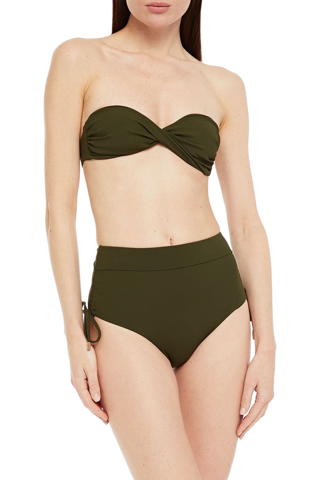MELISSA ODABASH Thailand ribbed high-rise briefs