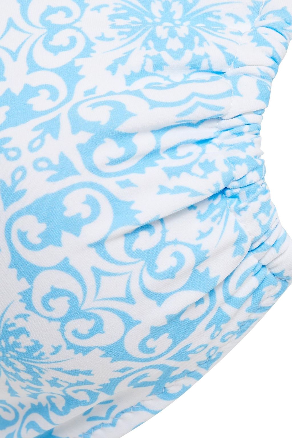 MELISSA ODABASH Zambia bow-detailed printed bikini top