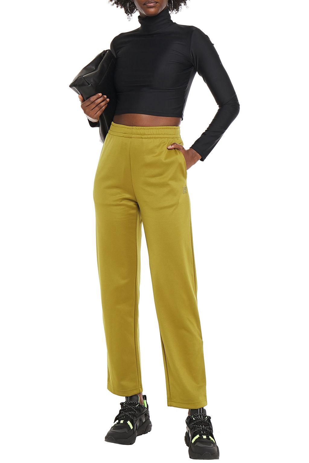 ACNE STUDIOS Jersey straight-leg pants