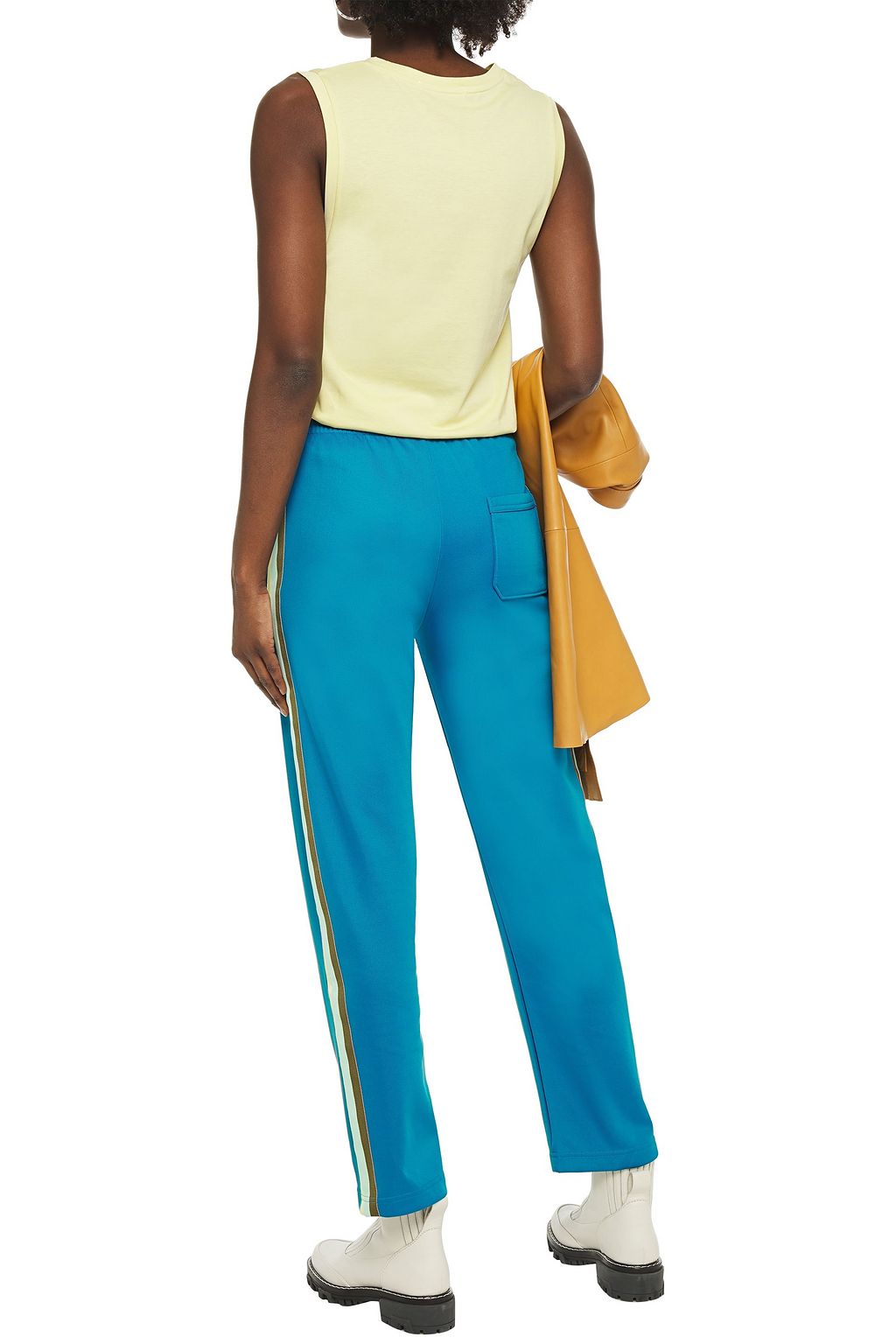 ACNE STUDIOS Striped jersey track pants