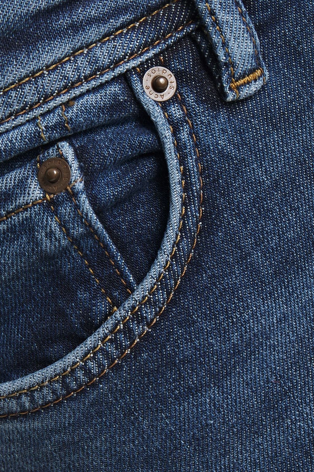 ACNE STUDIOS Climb cropped mid-rise skinny jeans