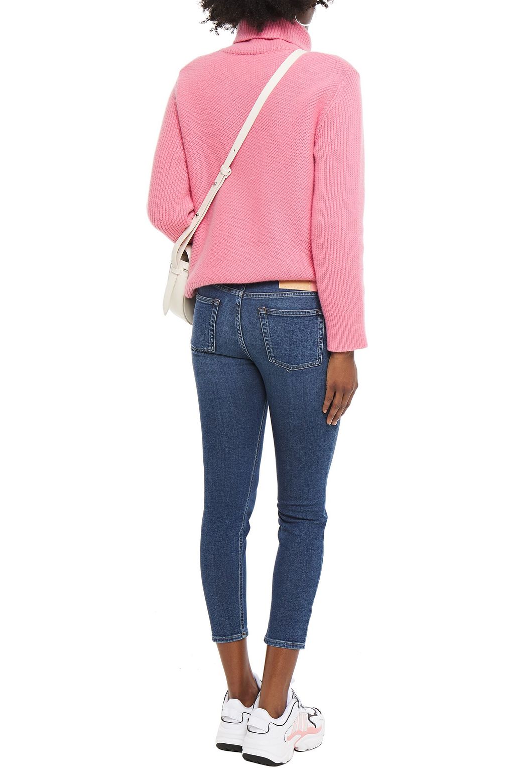 ACNE STUDIOS Climb cropped mid-rise skinny jeans
