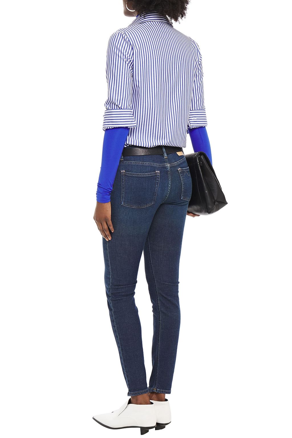 ACNE STUDIOS Climb cropped mid-rise skinny jeans