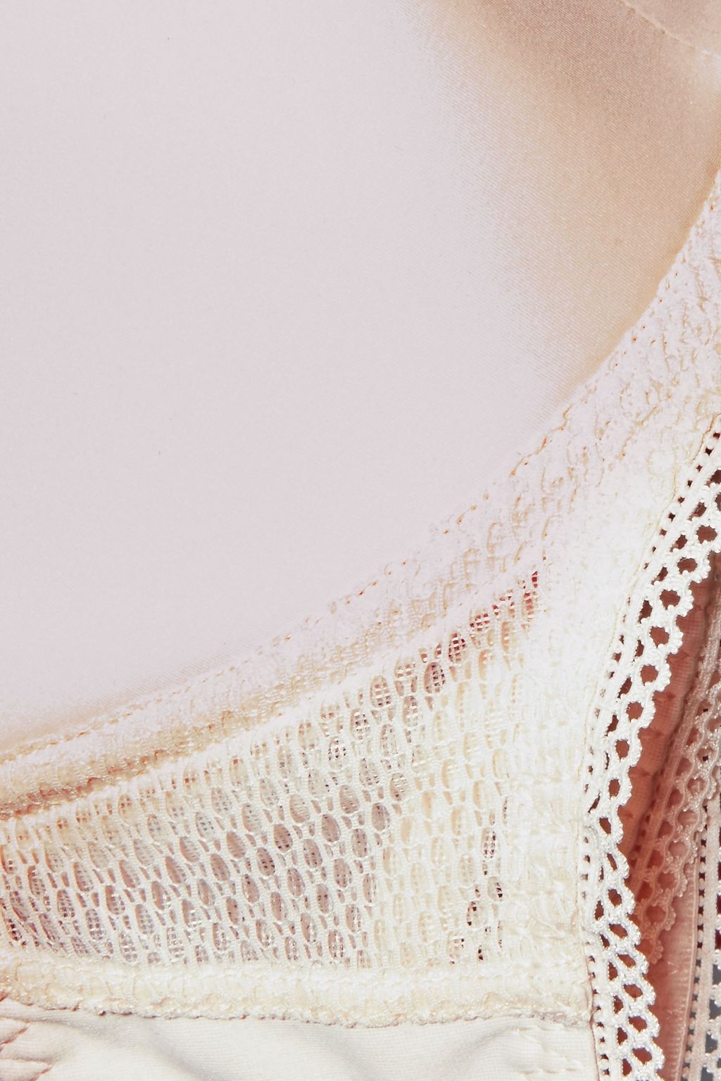 MAISON LEJABY Grace stretch-lace and satin-jersey underwired bra