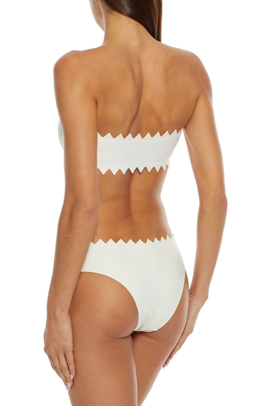 ONIA Astrid laser-cut low-rise bikini briefs