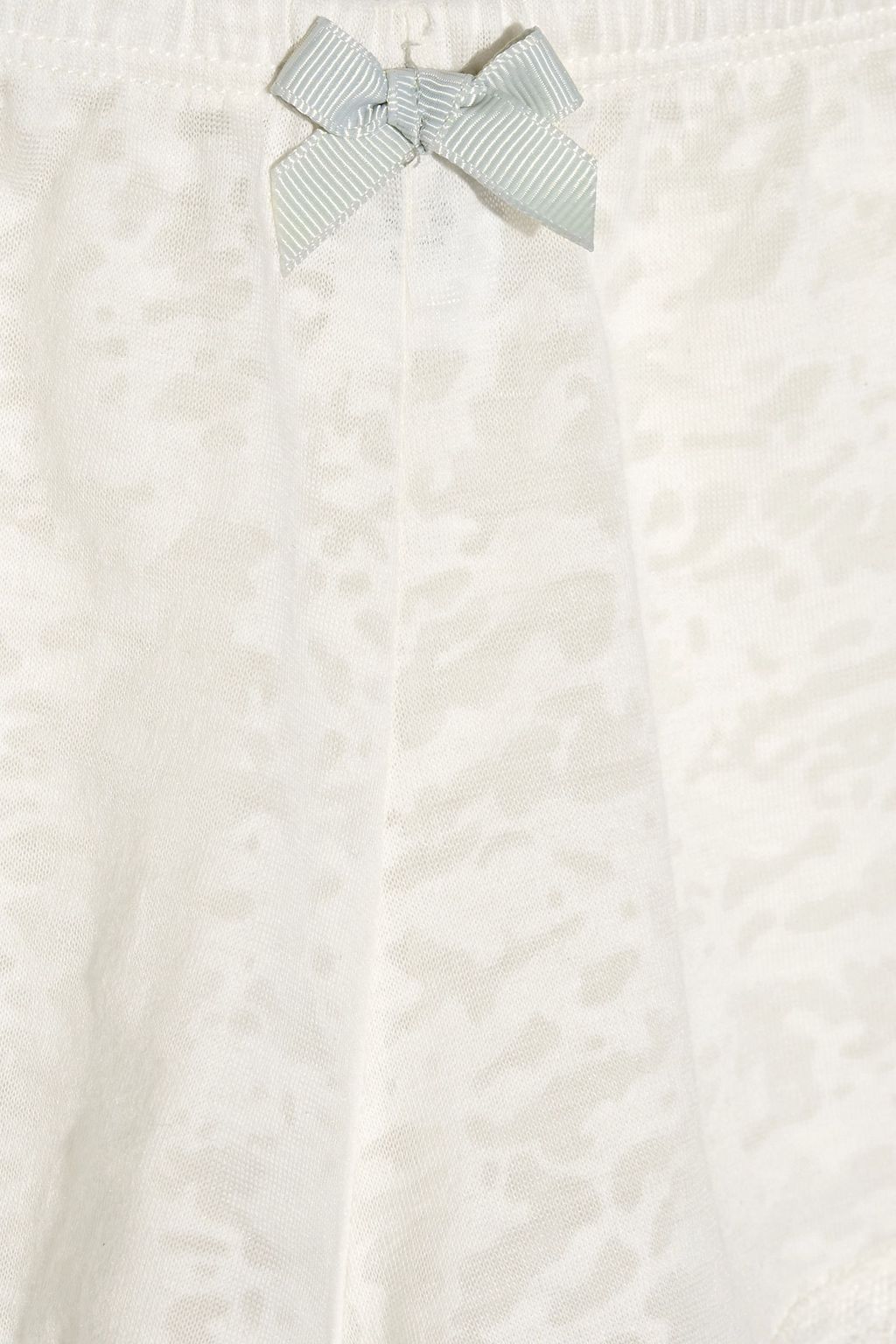 EBERJEY In the Clouds lace-trimmed jersey pajama shorts