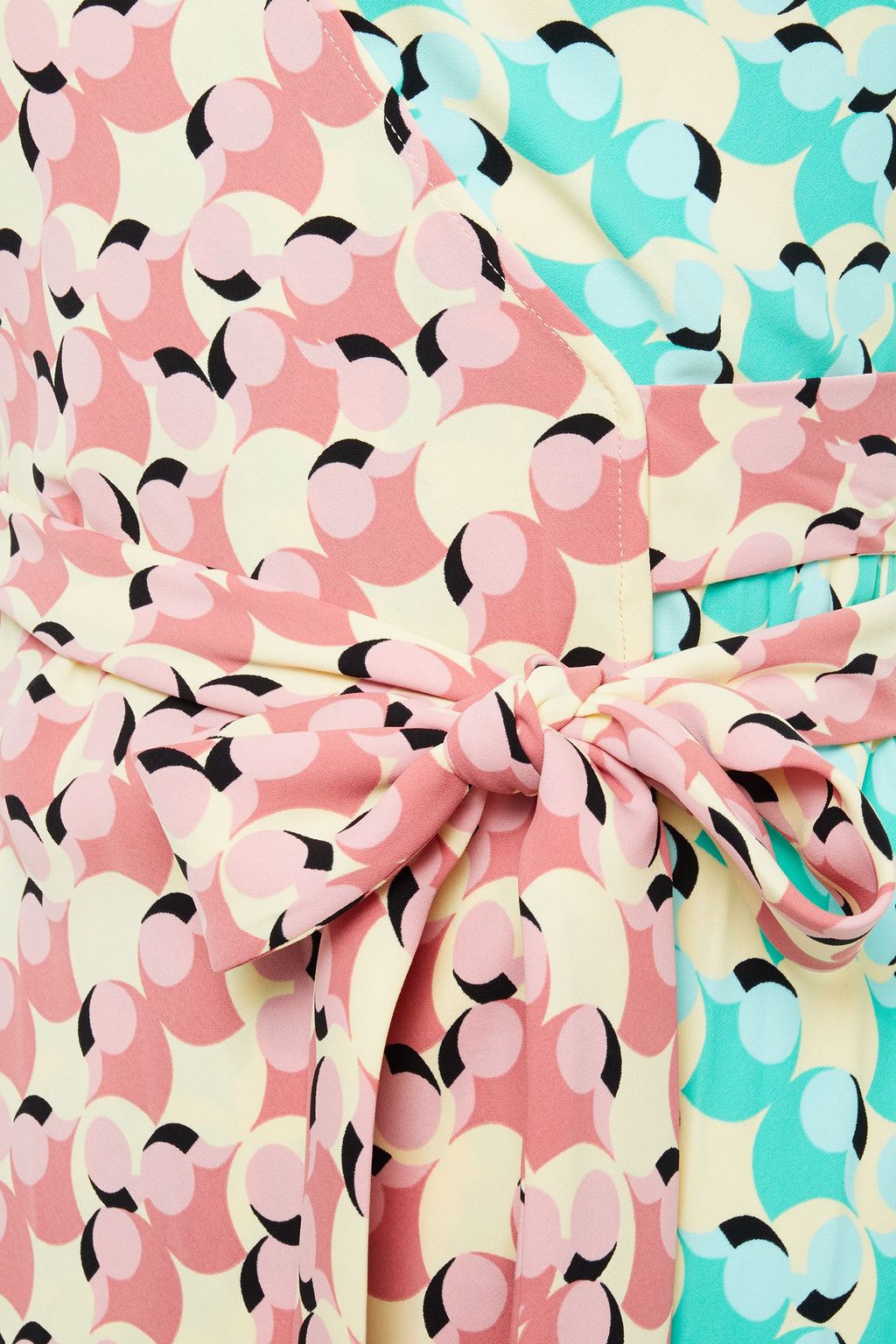 DIANE VON FURSTENBERG Tilly printed crepe midi wrap dress