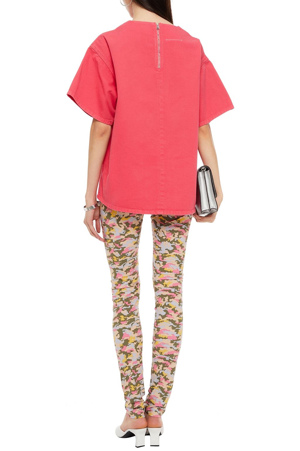 MM6 MAISON MARGIELA Printed stretch-jersey leggings