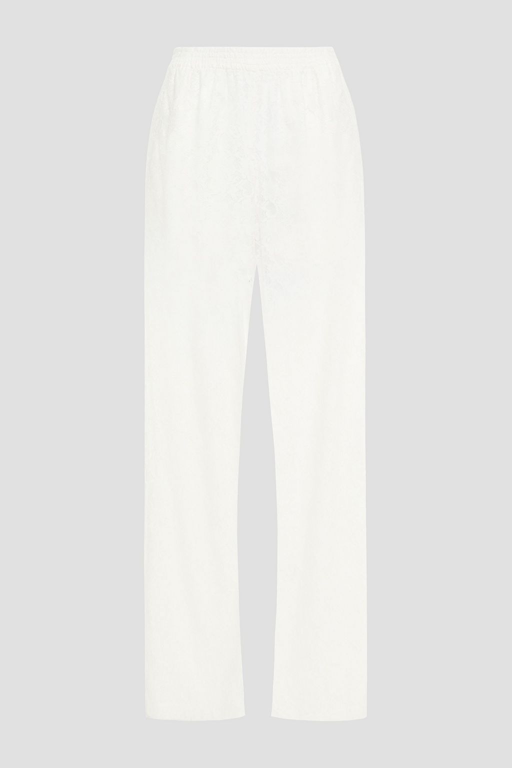 MM6 MaisonMargiela ホワイト レース ワイドパンツ
