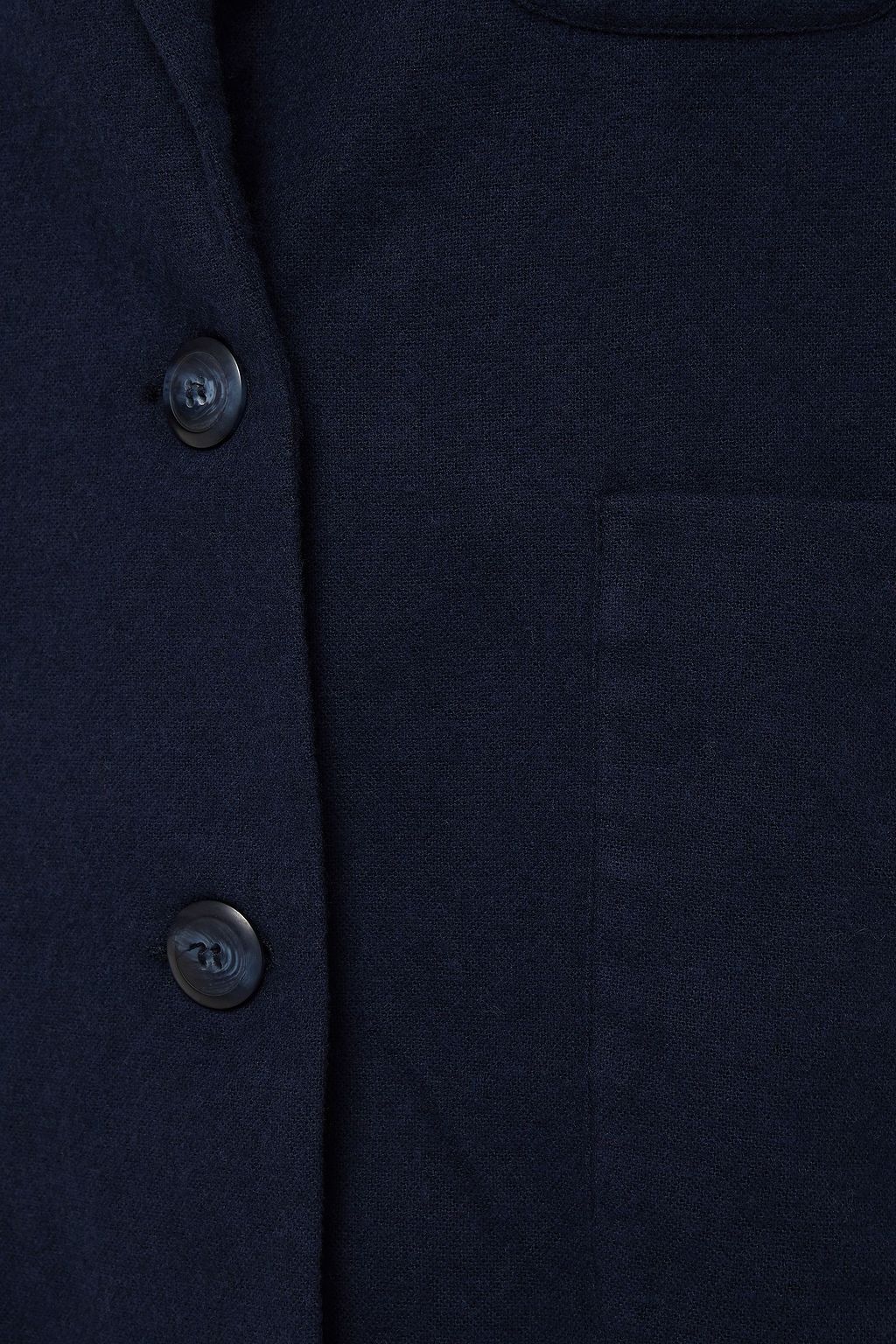 AMERICAN VINTAGE Renatown cotton-blend flannel blazer