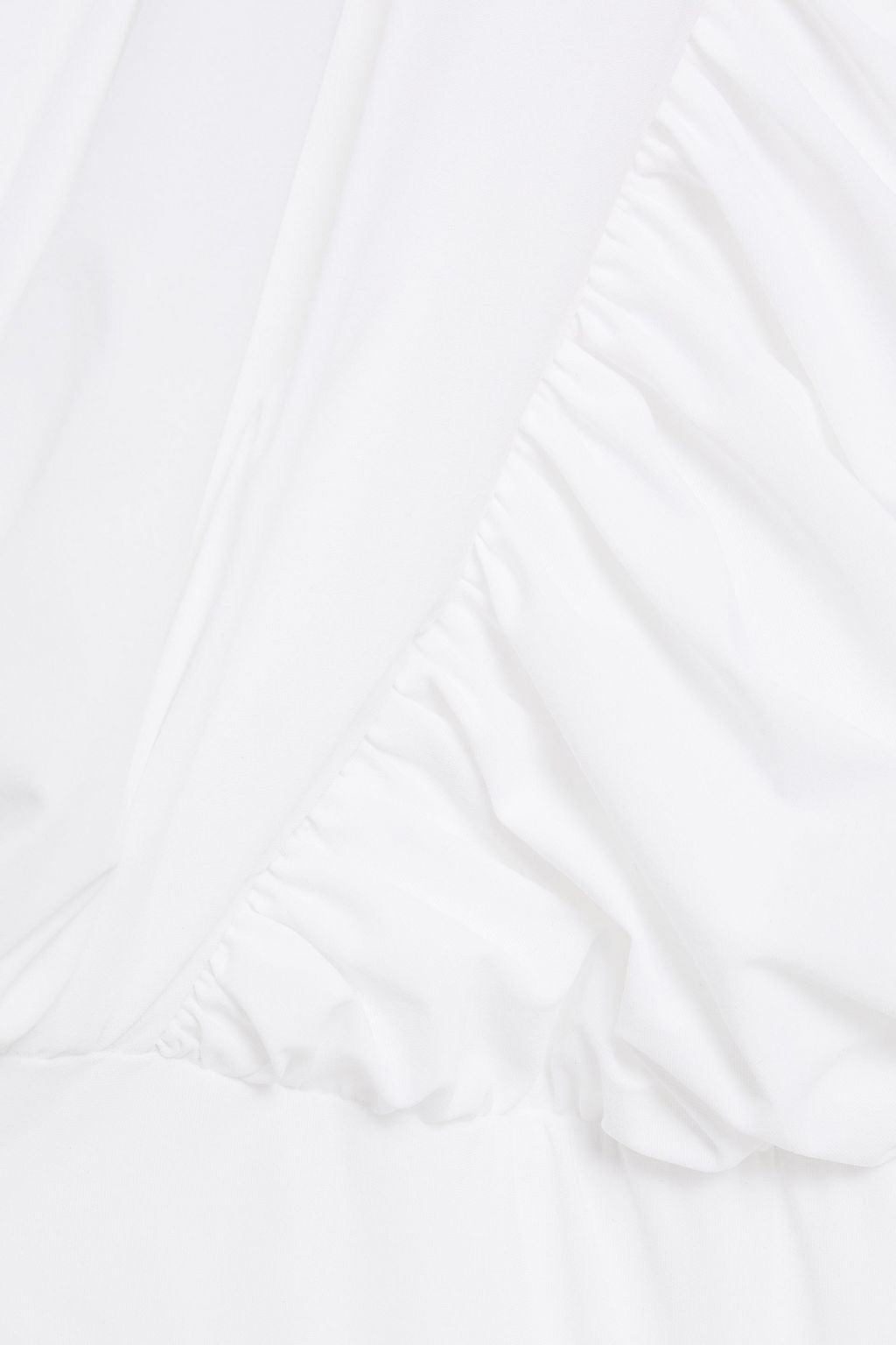 MM6 MAISON MARGIELA Ruched stretch-jersey bodysuit