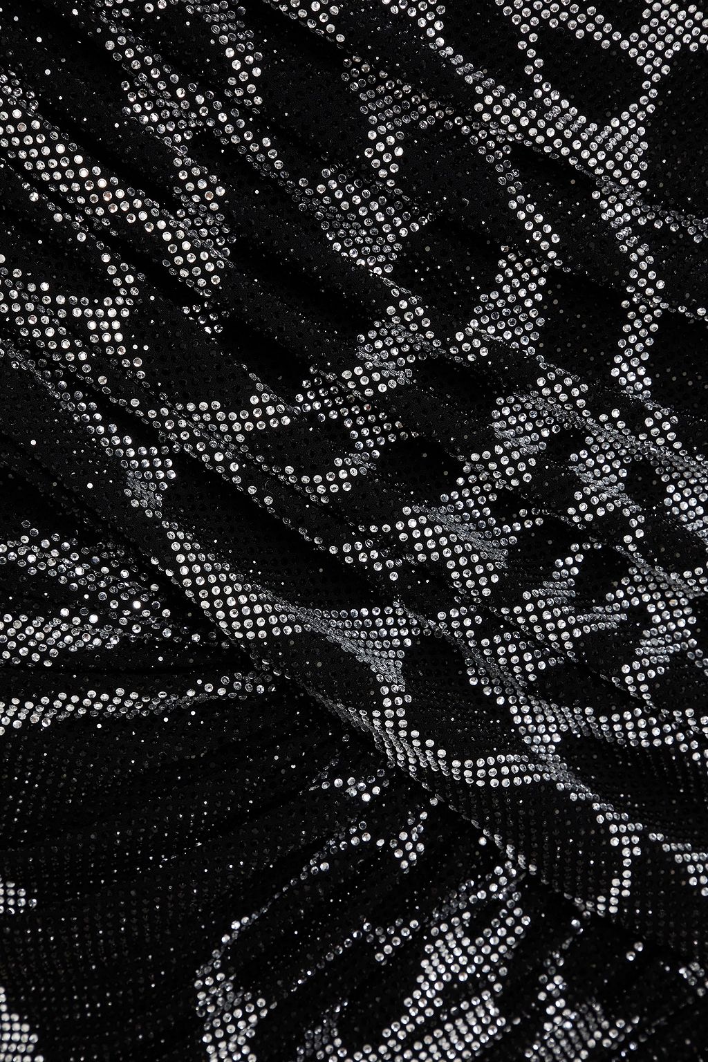 ALEXANDRE VAUTHIER Ruched crystal-embellished jersey mini skirt