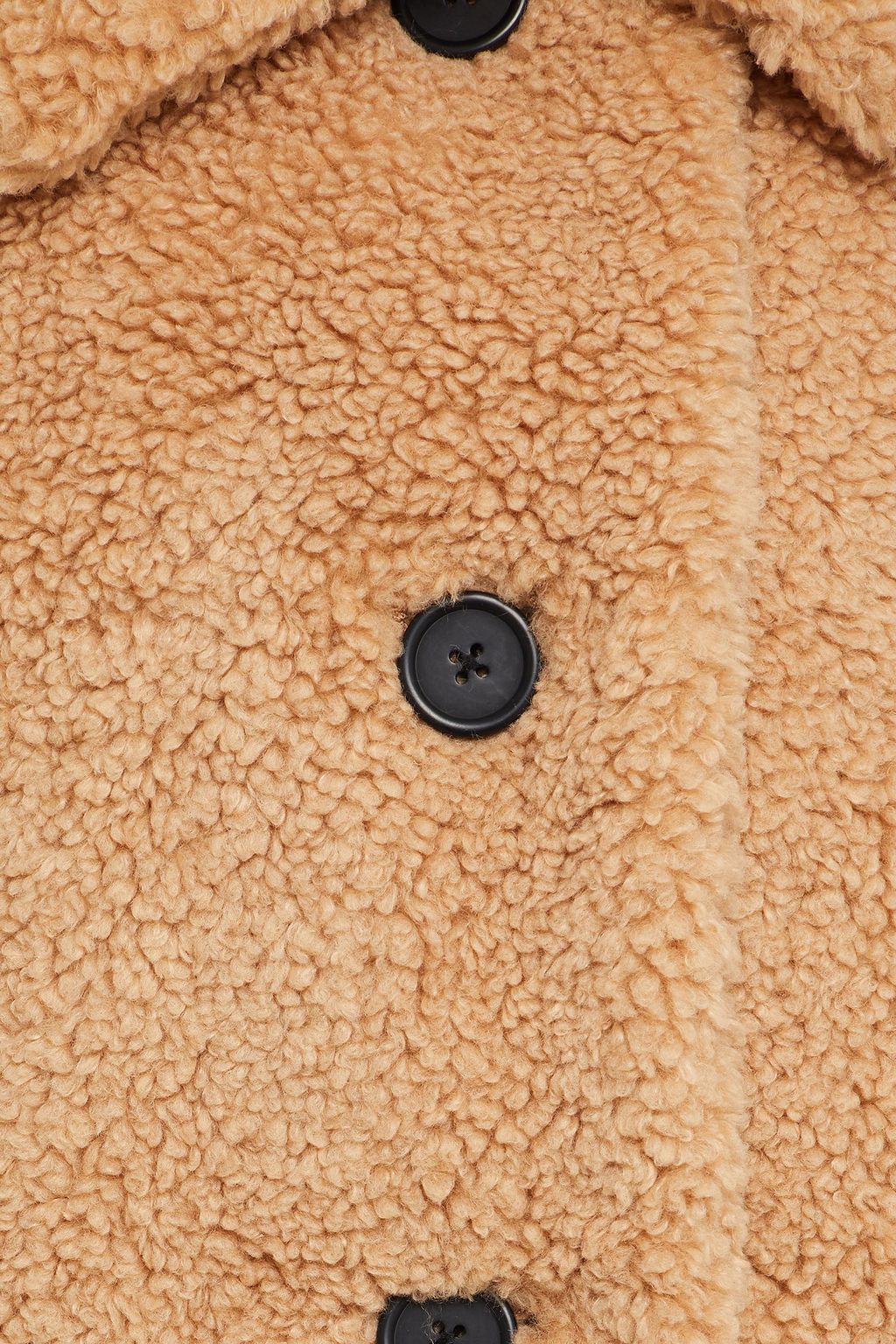 MAJE Faux shearling coat