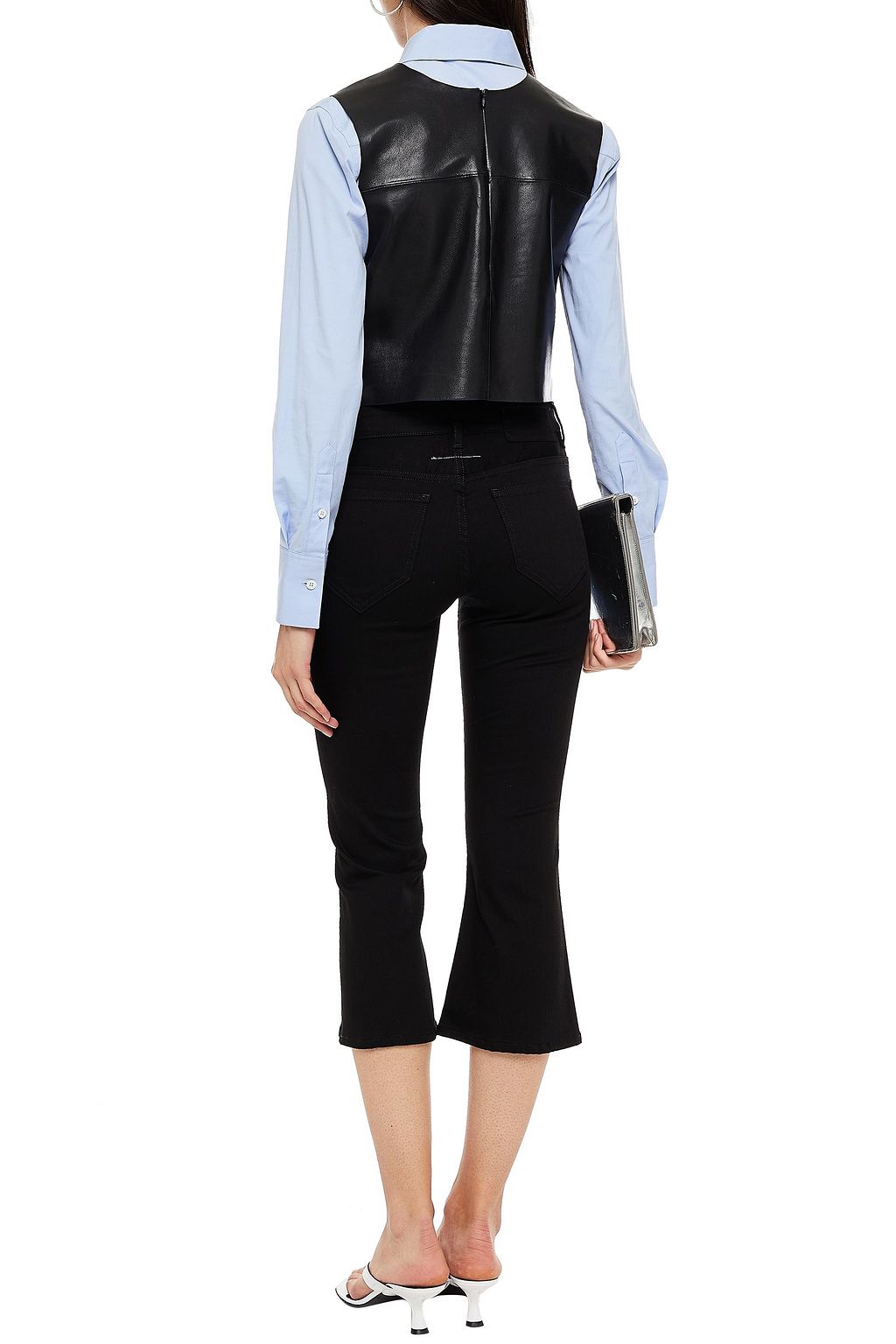 MM6 MAISON MARGIELA Mid-rise kick-flare jeans