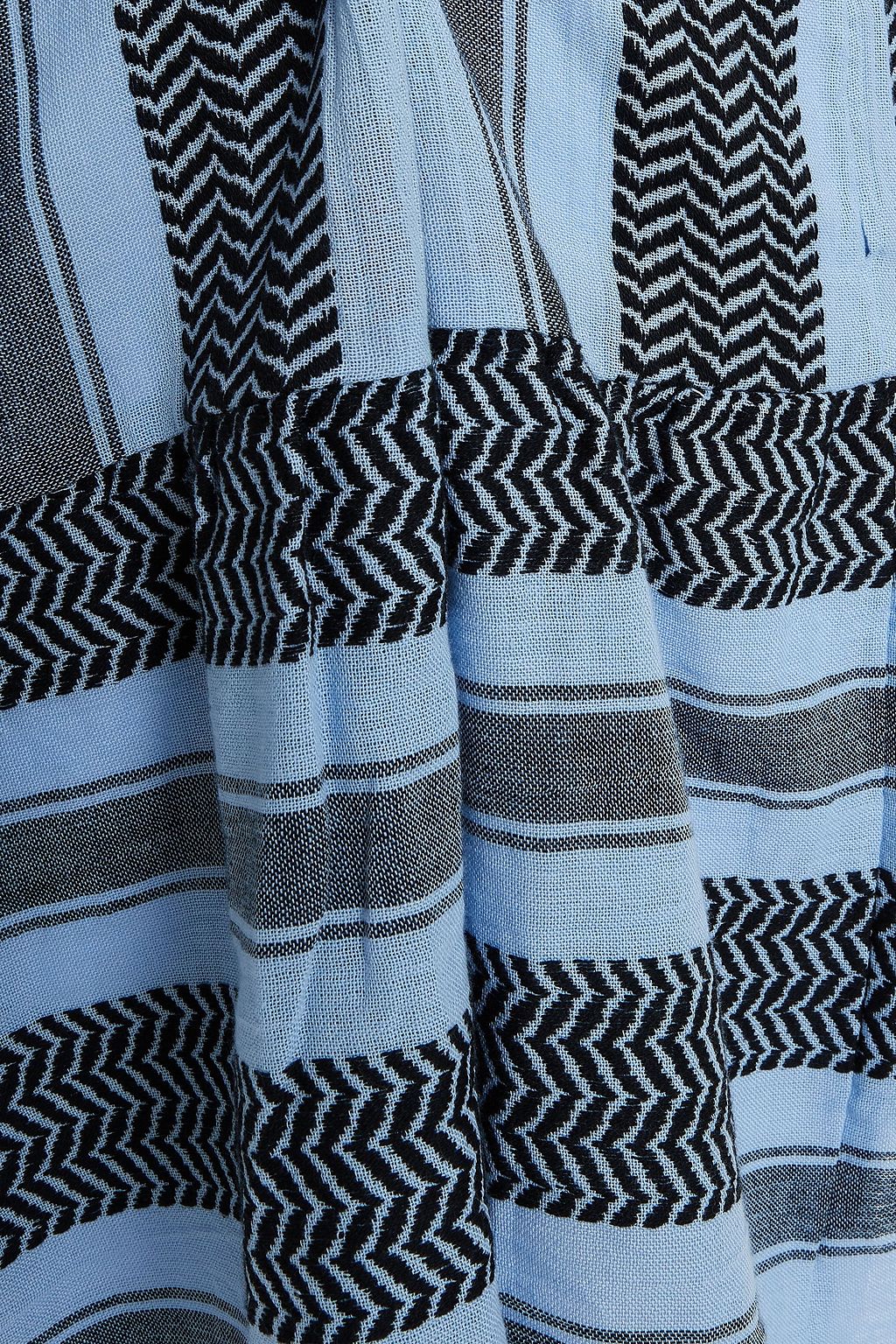 SUMMERY COPENHAGEN Cotton-jacquard mini dress