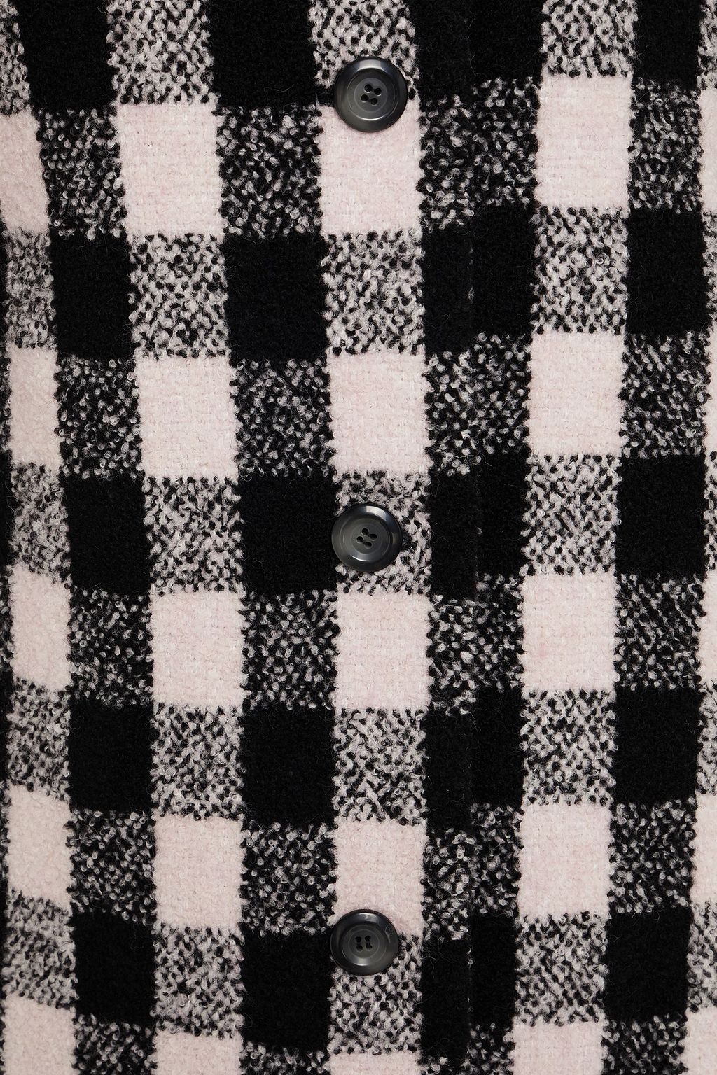 A.P.C. Checked bouclé coat