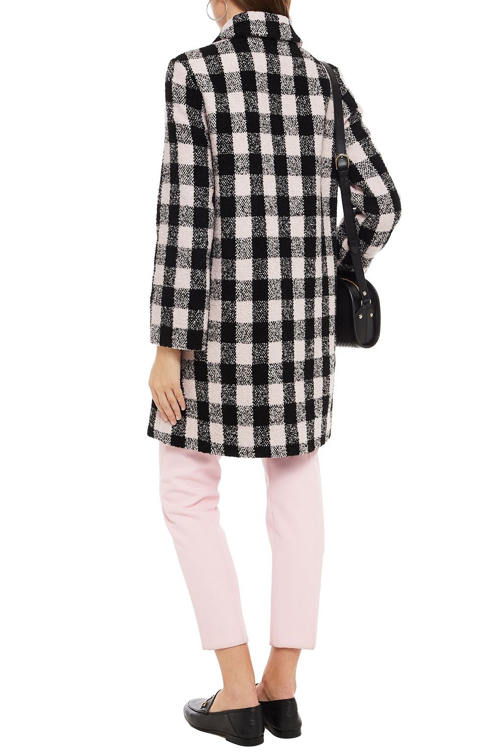 A.P.C. Checked bouclé coat
