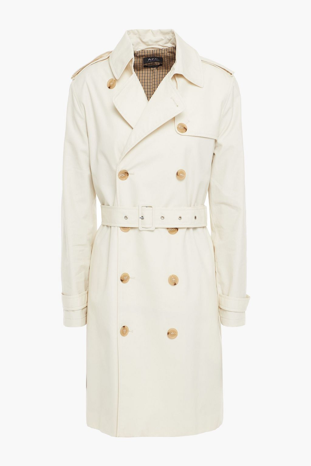 tirsdag enkelt gang udtryk A.P.C. Cotton trench coat | Sale up to 70% off | THE OUTNET