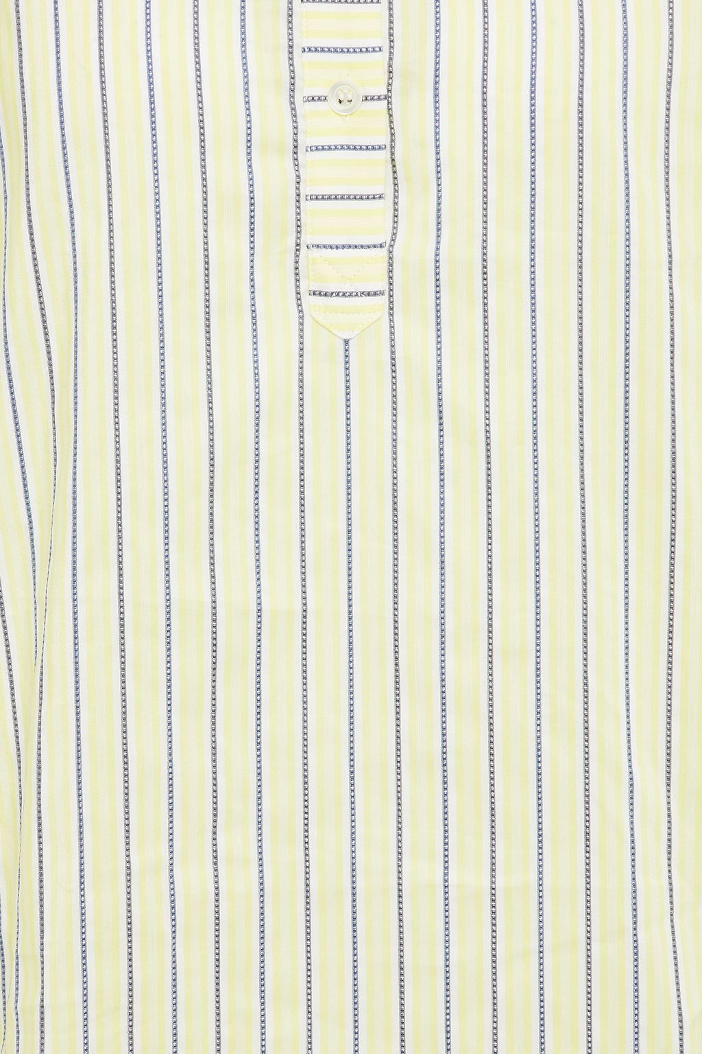 A.P.C. Striped cotton and silk-blend blouse