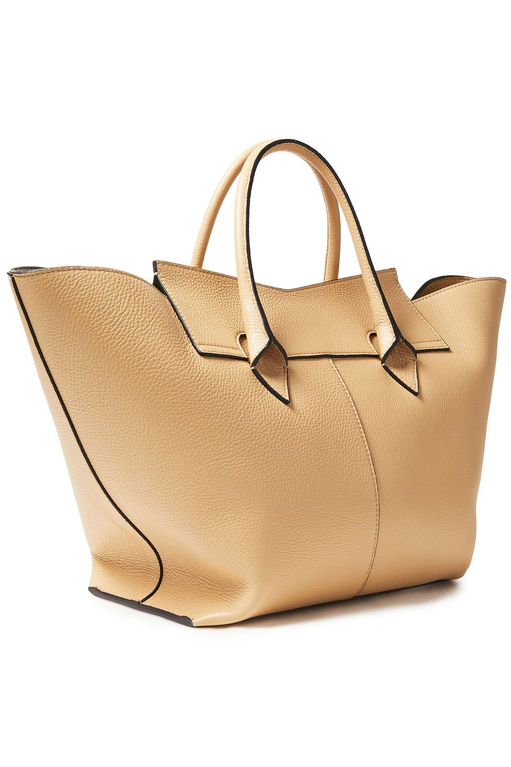 SARA BATTAGLIA Toujours pebbled-leather tote