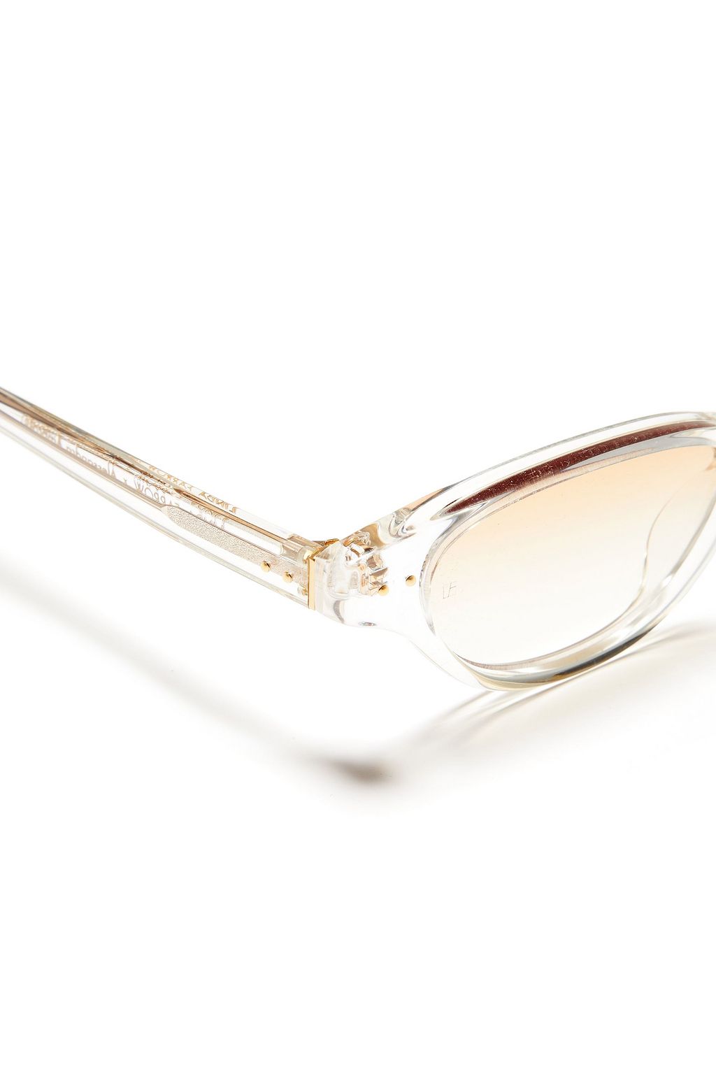 LINDA FARROW Cat-eye acetate sunglasses