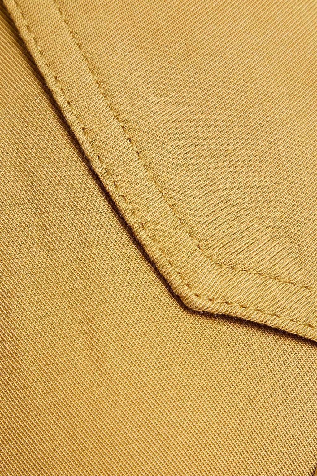 AMERICAN VINTAGE Nalastate double-breasted Lyocell-twill coat