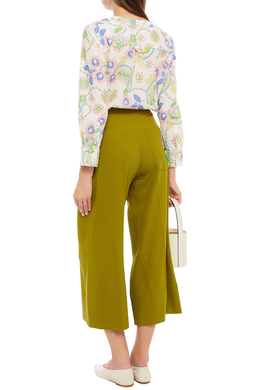 A.P.C. Floral-print cotton blouse