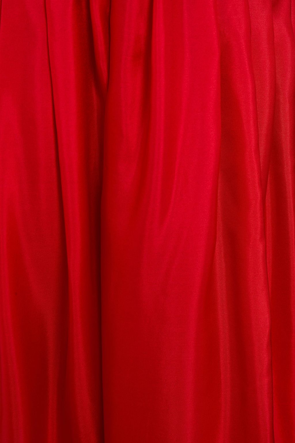 I.D. SARRIERI Pleated silk-blend voile maxi dress