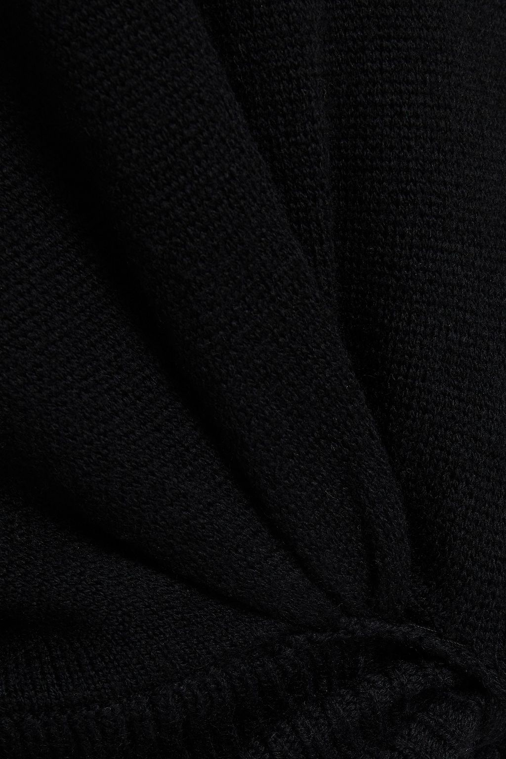 ALEXANDERWANG.T Twist-front wool turtleneck sweater
