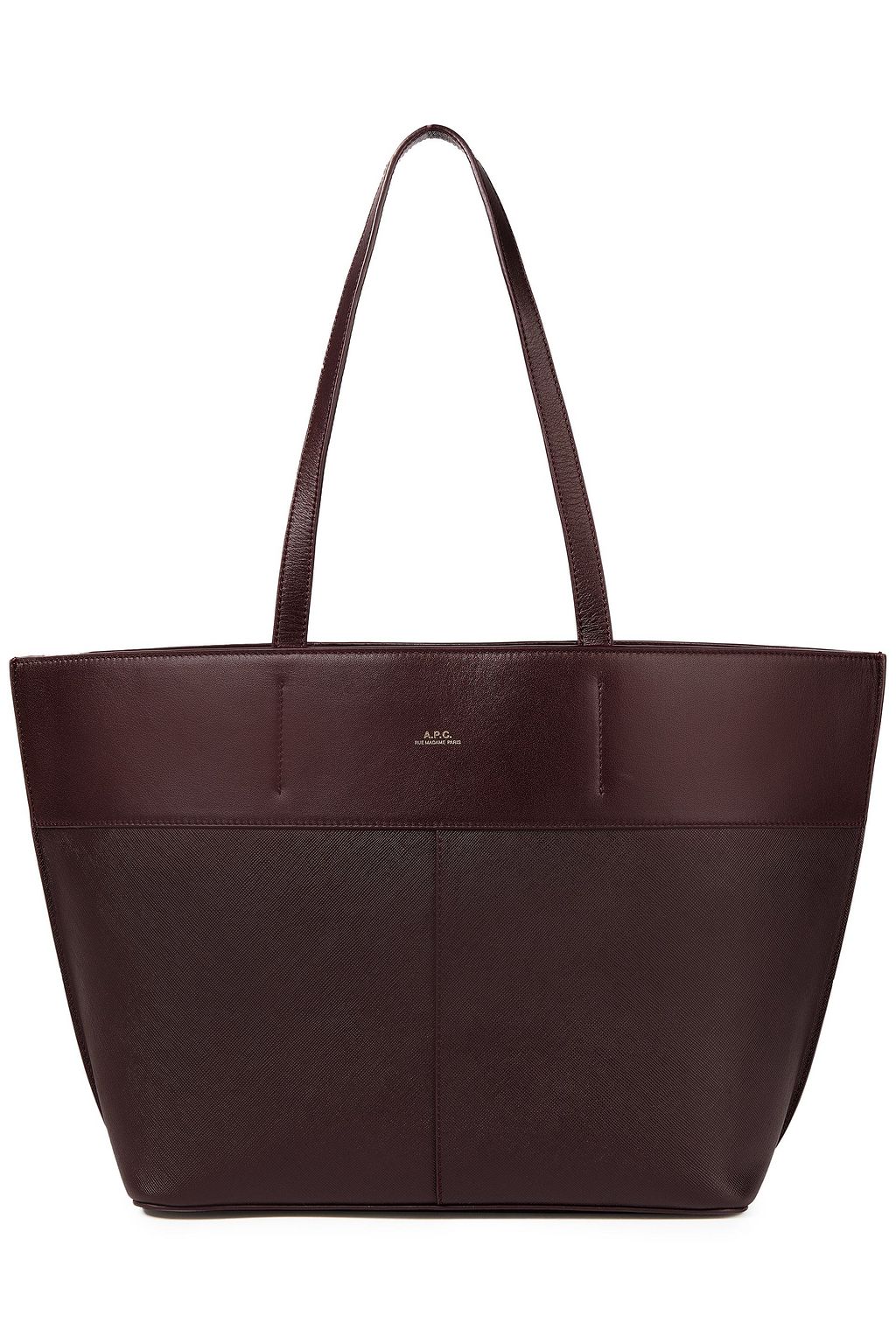 apc leather tote