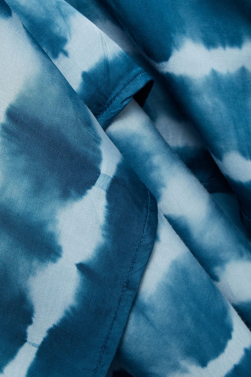 SUMMERY COPENHAGEN Sharon tie-dyed satin midi dress