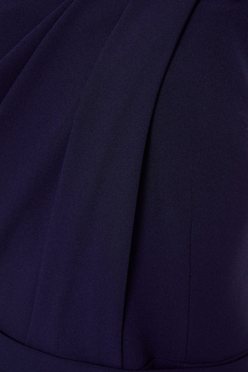 SAFIYAA One-shoulder buckle-embellished stretch-crepe gown
