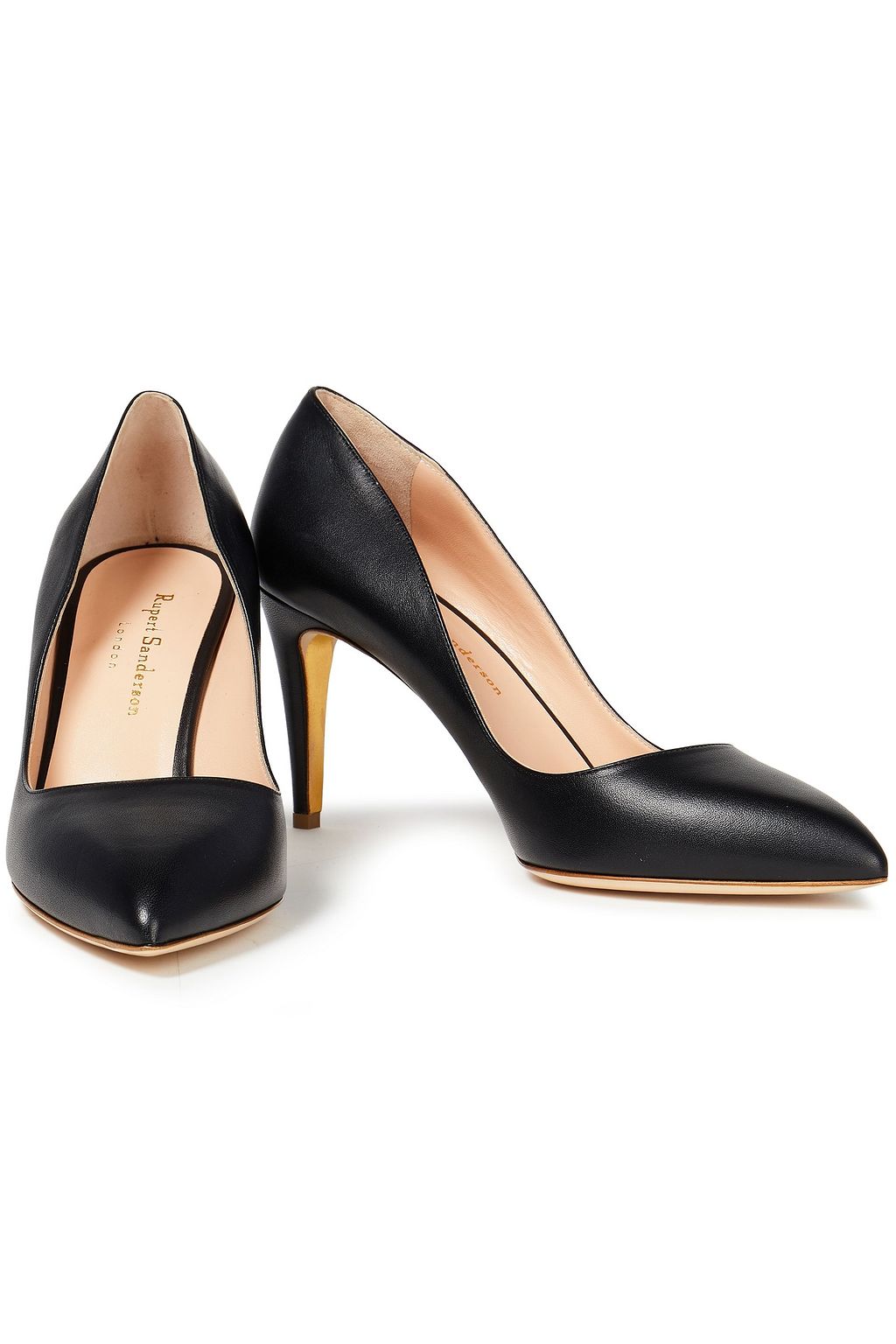 RUPERT SANDERSON Nada leather pumps