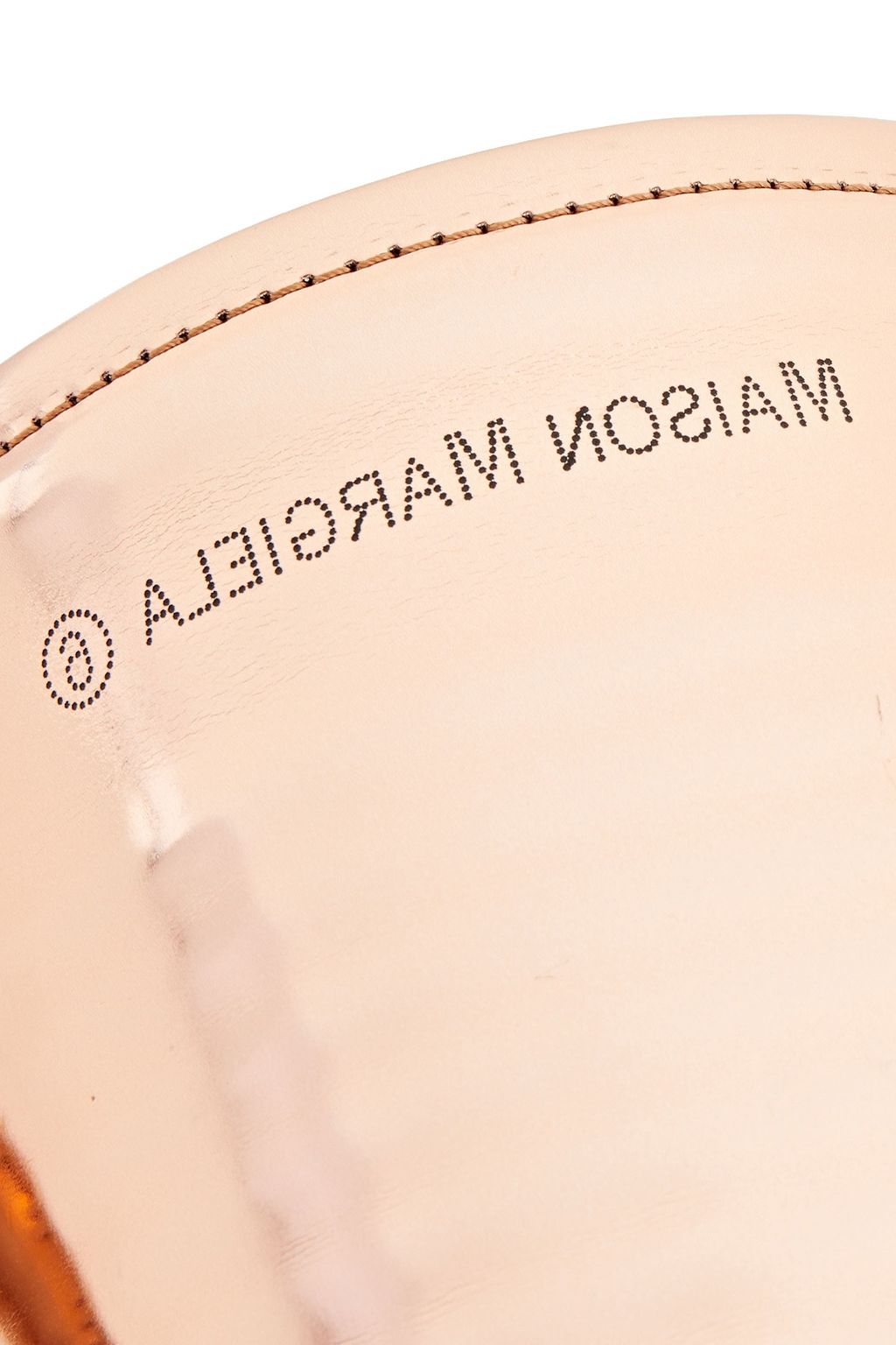 MM6 MAISON MARGIELA Schultertasche aus verspiegeltem Kunstleder