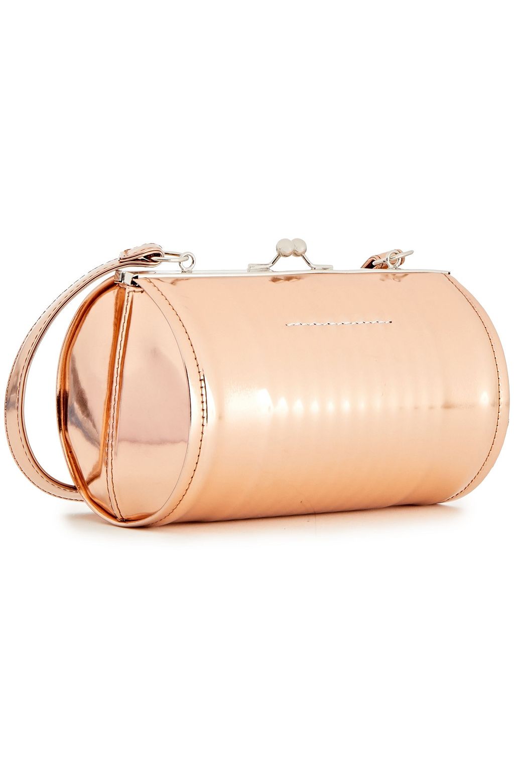 MM6 MAISON MARGIELA Schultertasche aus verspiegeltem Kunstleder