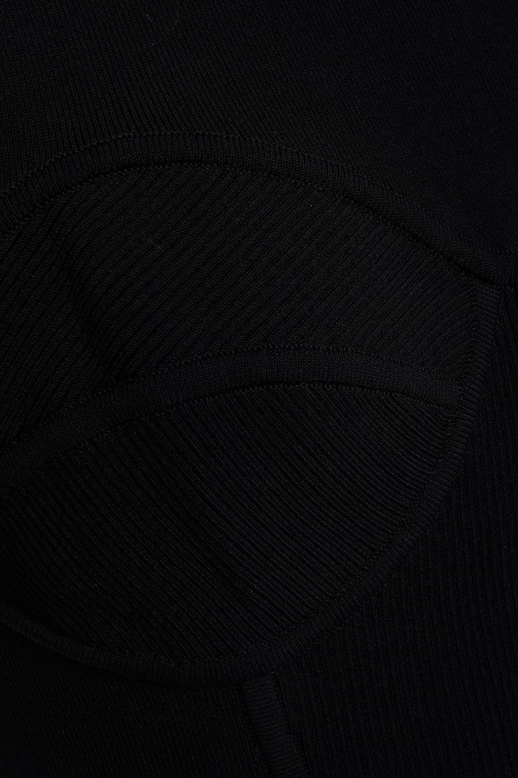 ALEXANDERWANG.T Cropped ribbed jersey top