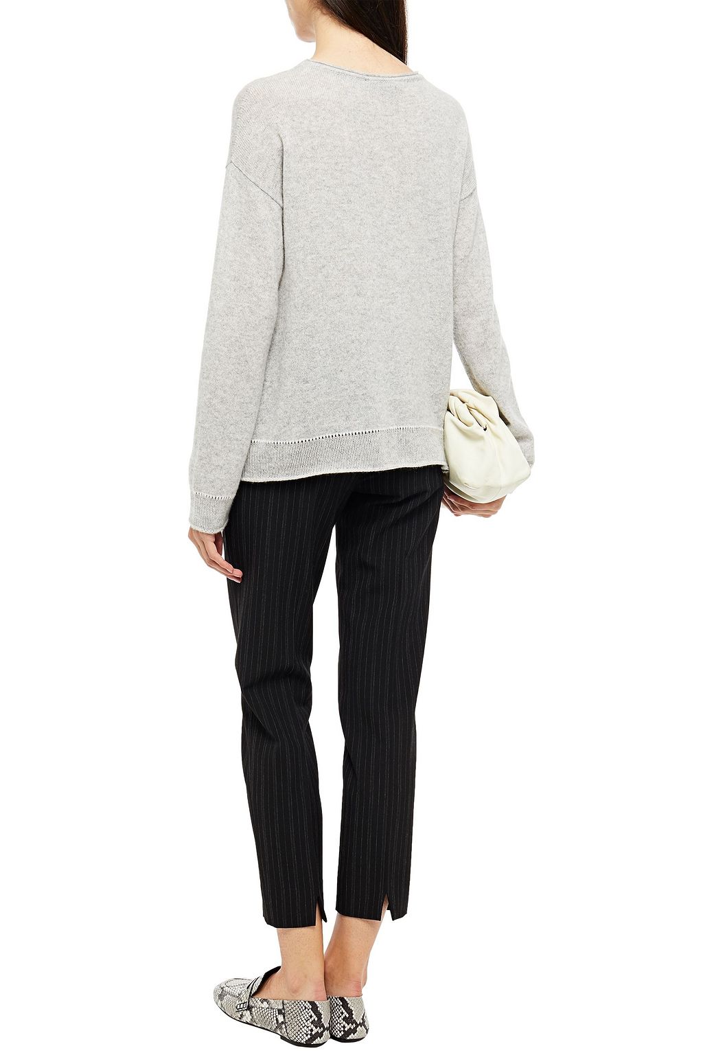 PIAZZA SEMPIONE Mélange cashmere sweater