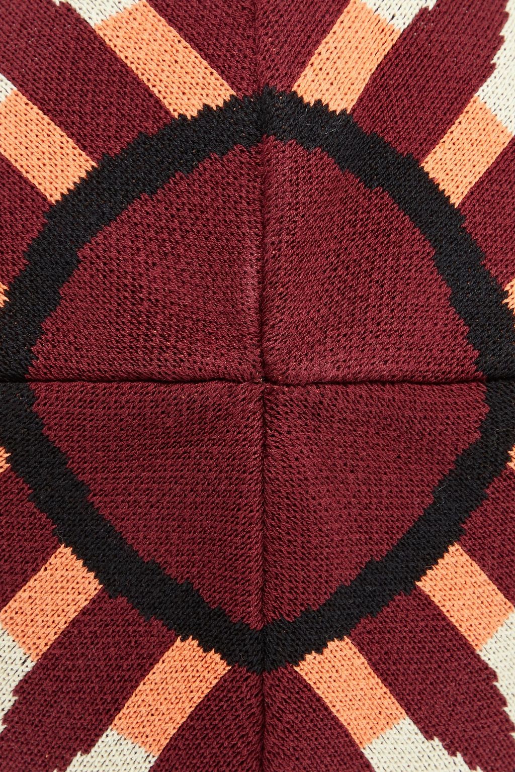 ACNE STUDIOS Intarsia cotton beanie