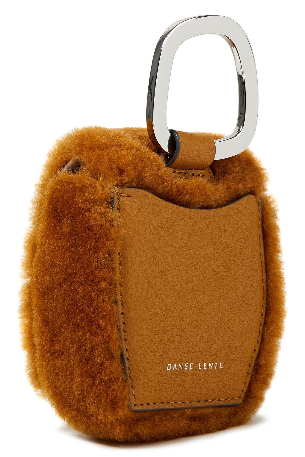 DANSE LENTE Pablo shearling shoulder bag