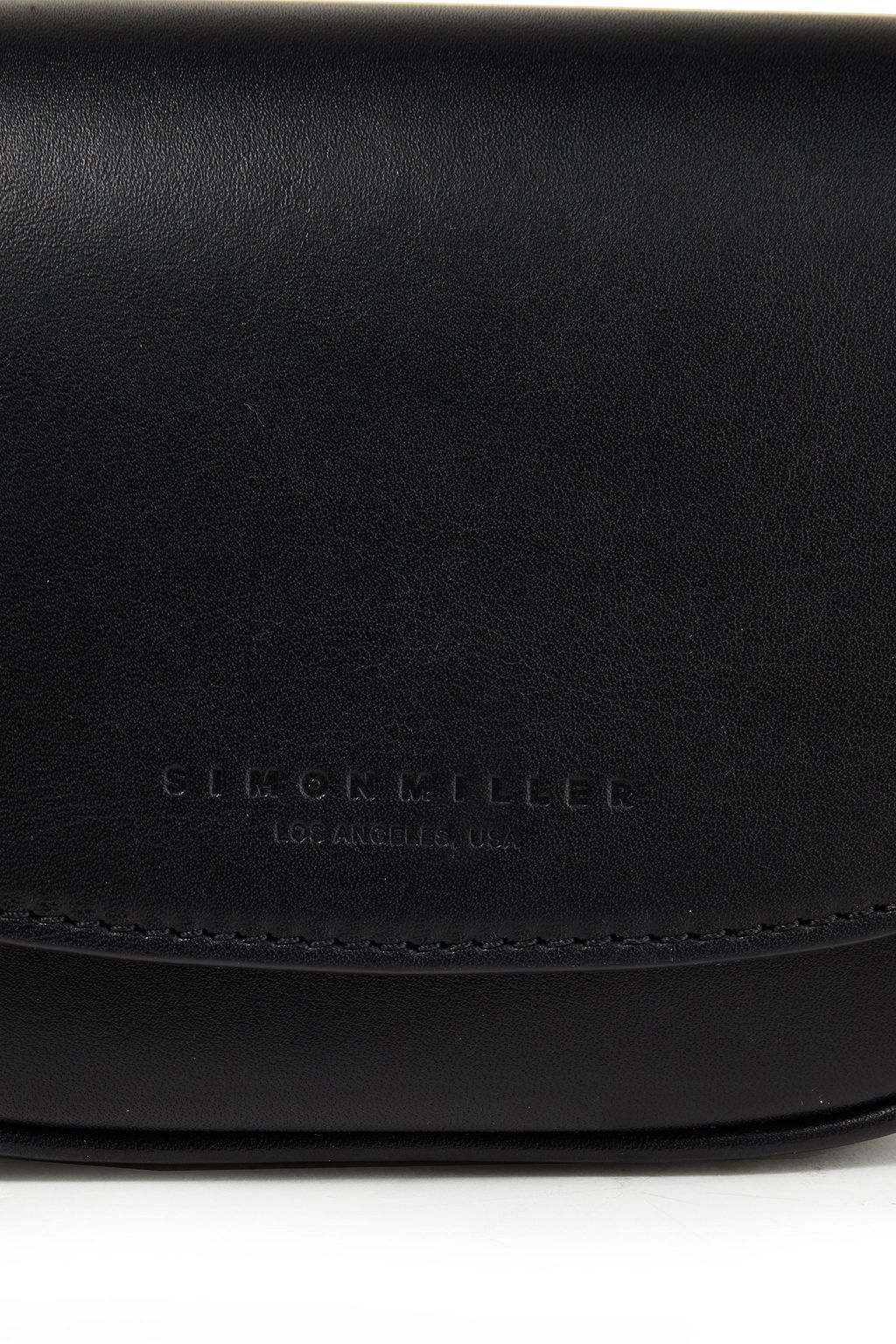 SIMON MILLER Mini Bend leather shoulder bag