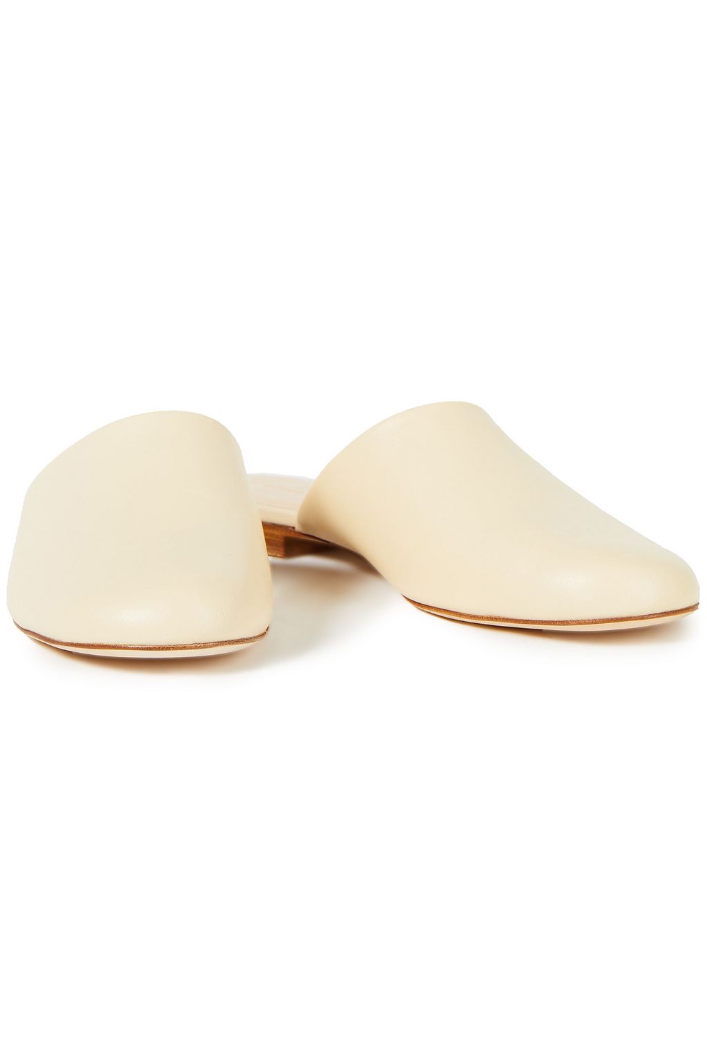 MAGDA BUTRYM Leather slippers
