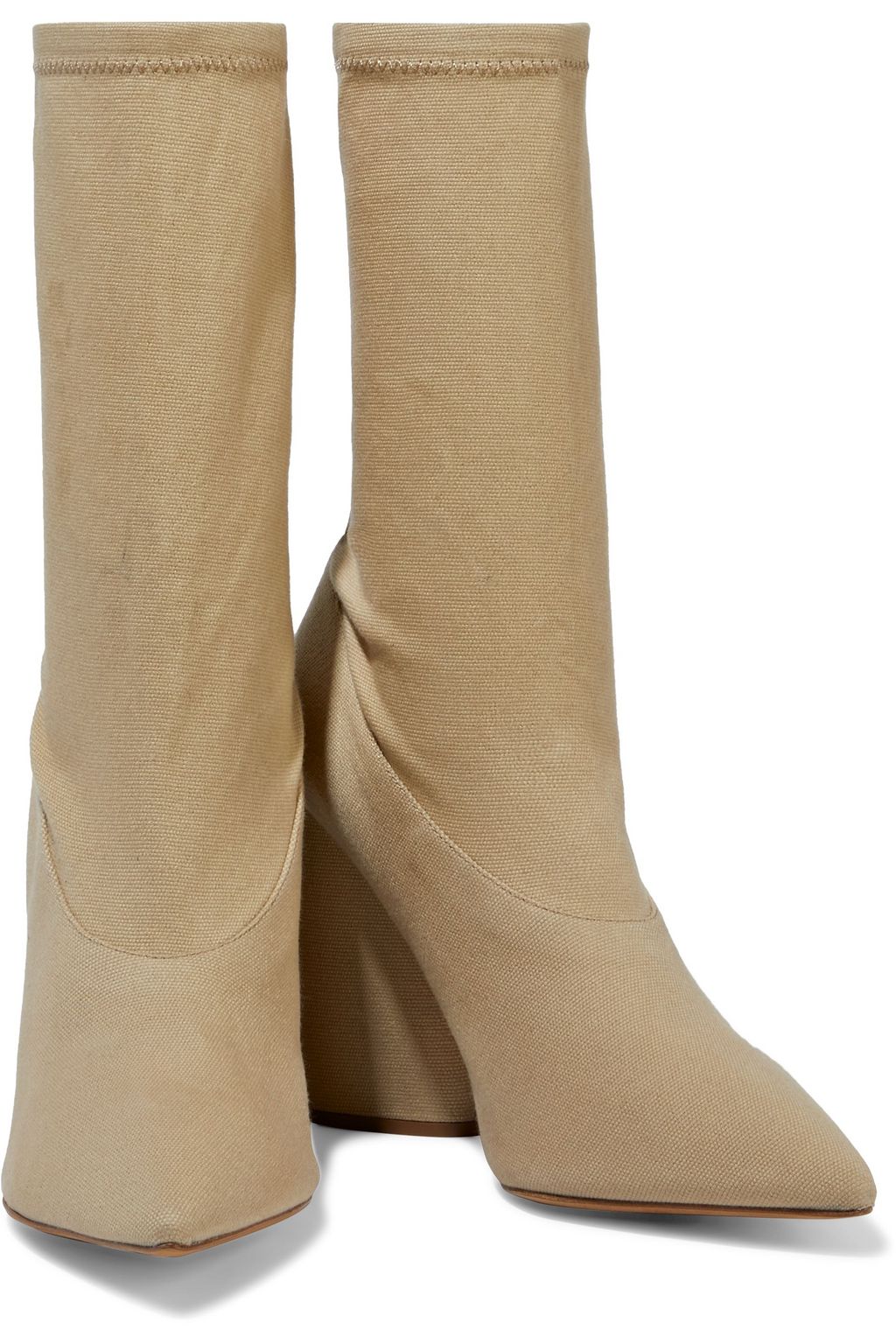 YEEZY Stretch-canvas sock boots